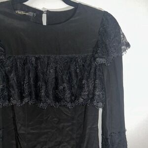 W Les Femmes Babylon  Women's Size 42 Top  Whimsgoth Fairy Flowy Silk Italy